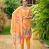 Afsana Cluster Muslin Printed Wholesale Readymade Salwar Suit Catalog